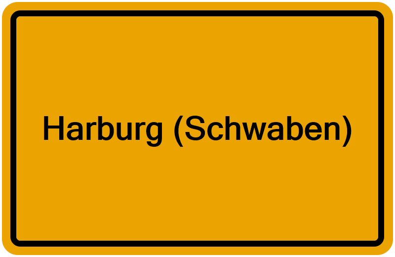 Handelsregisterauszug Harburg (Schwaben)
